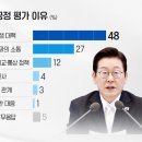 이재명대통령 국정평가 여론조사 이미지