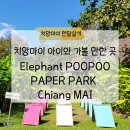 푸푸(POOPOO) | 치앙마이 아이와 가볼 만한 곳 Elephant POOPOOPAPER PARK Chiang Mai