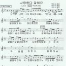 사랑한다말해요/이혜미-(리메이크-박선영)노래듣기,가요악보,음악듣기,무료악보,최신가요 이미지