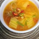 배추된장국 레시피 간단한 배추된장국 끓이는법 알배기배추 요리 이미지