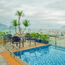 그린마트건너편 | 나트랑 시내 호텔 가성비 숙소 그린비치 조식 수영장