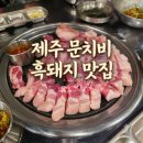 서귀포서비스 | [제주 서귀포 현지인 맛집 추천] 문치비 - 내돈내산 흑돼지 솔직 후기