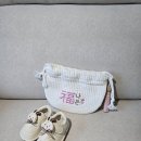 복주머니 | [육아] 우리 아기 첫 돌잔치 준비, 핸드메이드 핑크색 복주머니 후기