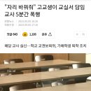 자리 바꿔줘" 고교생이 교실서 담임교사 5분간 폭행 이미지