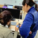 스마트한 디지털 교실 이미지