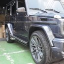 벤츠 G63 AMG 전동사이드스텝 장착 이미지