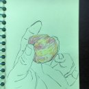 수채화 드로잉 이미지