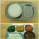 7월 11일 : 치즈죽 / 기장밥, 안매운육개장, 달걀말이 ,참나물무침 ,깍두기 / 단호박맛탕, 우유 이미지