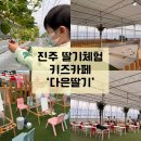 경남 진주 아기랑 실내 딸기체험 키즈카페 다은딸기