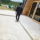 평창스위스마을 | 평창 스위스 마을 ak-베이지 &amp; 브라이트그레이 야외 콩자갈바닥 시공 후기 _ 탑콘플러스