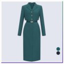 H-017 | 최고급 미니멈 여성용 자켓 레이어드 H라인 원피스(23FW 백화점 단독 정상) 한정수량