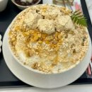 달콤듬뿍눈꽃빙수스노우빙수 | 인절미 빙수 맛집 더스노우 빙수 선릉역 카페 추천
