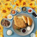 해바라기 도시락 이미지