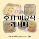 NE플라워 | [기록용] 9개월 후기 죽 이유식 + 간식 레시피 (식단표/재료리스트)