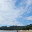 하나개해수욕장 -해변 앞 이미지
