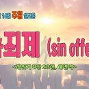 [12월 설교 시리즈 – '제사(Sacrifice)']2. 속죄제(sin offering)＜레위기 4장 28절＞ 이미지