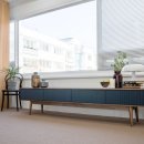 H2023 | 75인치 티비도 거뜬한 2400원목거실장 호텔식침대 추천