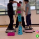[대구 달서구 특수체육센터] 이룸 특수체육 운동 발달센터 발달장애 아동 2:1 특수체육 수업 - 블록 쌓기