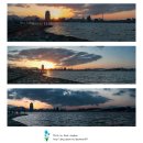 마쯔에 신지코 호수 일출 이미지