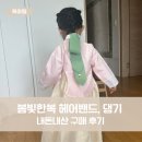 봄빛한복 새나비 원석 댕기, 솜사탕 한복 헤어밴드, 헤어핀 구매 후기
