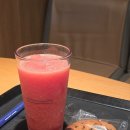 이디야커피 수박주스, 시럽 없이 먹어본 후기