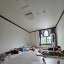 경안천휴식공간 족구장 | 양평 용문산리조트펜션 8명 단체여행 후기! 저녁·아침 패키지로 편하게 1박 야유회