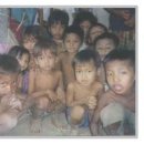 캄보디아 빈민촌 '소망 교회'에서 이미지