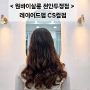 두정e편한세상(1차) | 천안 두정동 두정역미용실 &lt;원바이살롱 천안두정점&gt; 여자 펌 후기