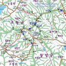 전남 장성/전북 고창 &#34;방장산&#34; 지도 이미지