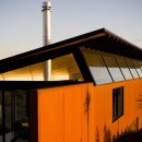 버터플라이 지붕 대각 채광창 햇살 좋은 집 전원주택 이미지