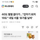 서울 기온 이미지