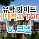 [유학] 미국 대학교 TOP10 - 유학 가이드 - ⑤ Cornell University
