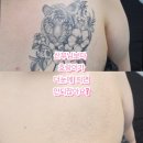 가린 | 안산 웨딩타투커버｜🐯 쇄골 호랑이 타투 자연스럽게 가린 후기 타투커버메이크업