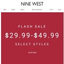 [나인웨스트] FLASH SALE – $29.99 & Up, Select Styles! 이미지