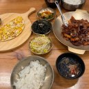장산아파트 단지 내 | 내돈내산 리뷰 부산 해운대 장산역 불끈낙지 가족 친구 외식 피자 묵사발 맛집