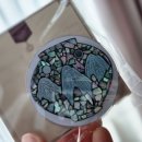 달작업실 | [내돈내산] 영롱함 끝판왕! 군산 유나네 작업실 자개 달항아리 맥세이프 그립톡 후기