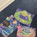 상상 속 캐릭터그리기 | 장유율하미술 아트크레오에 토성이 등장했다?! 아이들 우주미술 수업 후기