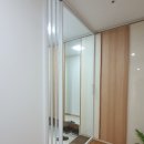 경산우미린더포레스트경로당 | 경산우미린더포레스트 경산우미린 아파트 파티션 원슬라이딩 현관중문 설치!