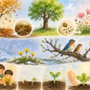 ＜Hidden Life Force＞ 생명력 - 윤동재 시인의 ＜상추 새싹＞외 2편 이미지