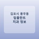 김포리더스치과의원 | 김포시 풍무동 치과 임플란트 종류 가격 및 실제 후기 총정리