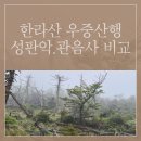 관음사 | 한라산 우중산행 후기 _ 성판악·관음사 코스 비교와 예약, 준비물 정리