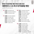 카타르 원정 친선 U-24 축구국가대표팀 명단 이미지