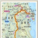 거제 대금산437.5m 산행지도 이미지