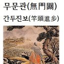 *무문관(無門關) 사십육칙(四十六則) 간두진보(竿頭進步) 백척간두에서 한 걸음 더, 이미지