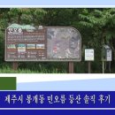 민오름 | 제주시 봉개동 민오름 등산 솔직 후 기