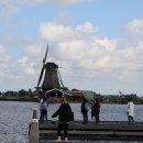 네덜란드풍차마을 이미지