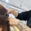 화정동 미용실 추천 아델라모먼트헤어 염색 후기