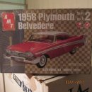 [AMT] 1/25 Plymouth Belvedere 1958년형 이미지