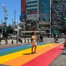 올림픽기념관 횡단보도 건너편 | [대만 1일차] 2박 3일 타이베이 자유여행 코스 / 시먼딩 무지개 거리 용산사 융캉제 타워 101