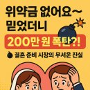다이렉트컴즈주 | "위약금 없어요~" 믿었더니 200만 원 폭탄?! 💣 결혼 준비 시장의 무서운 진실